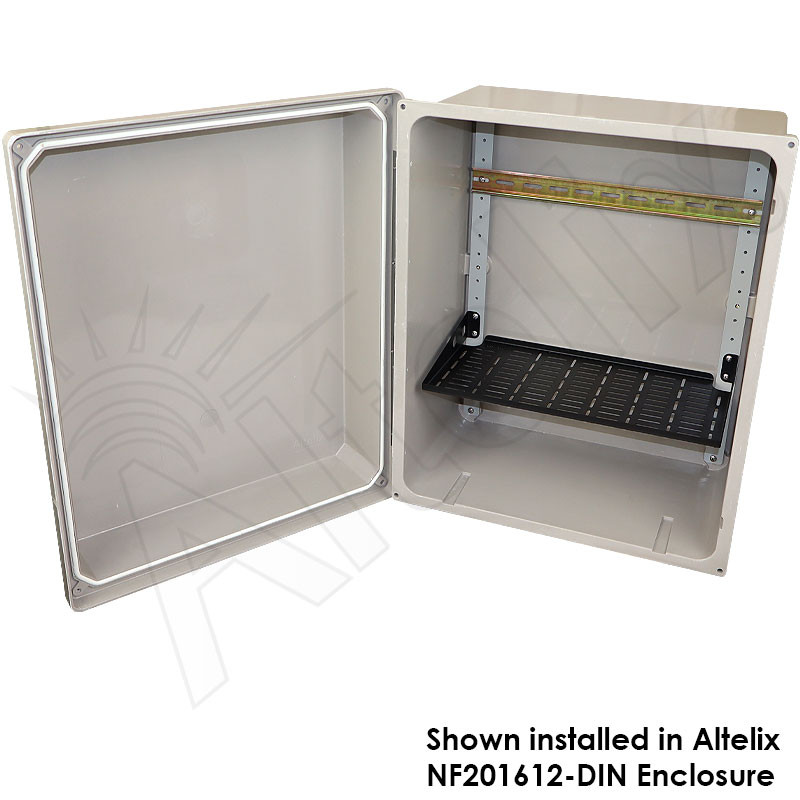 Altelix 15x7 Inch Steel Utility Shelf for NF201612 Series
