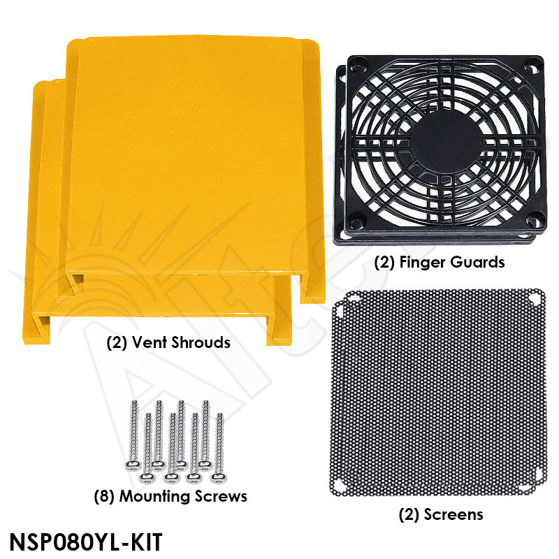 Altelix Vent / 80mm Fan Shroud Kit - Altelix