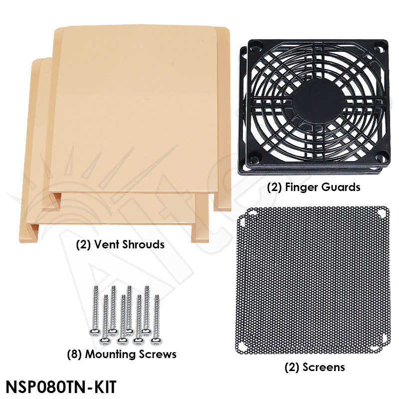 Altelix Vent / 80mm Fan Shroud Kit - Altelix