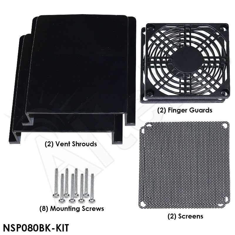 Altelix Vent / 80mm Fan Shroud Kit - Altelix