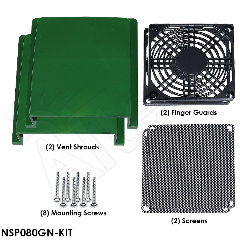 Altelix Vent / 80mm Fan Shroud Kit - Altelix