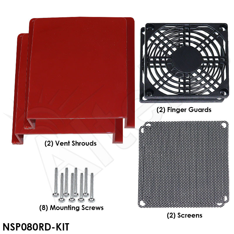 Altelix Vent / 80mm Fan Shroud Kit - Altelix