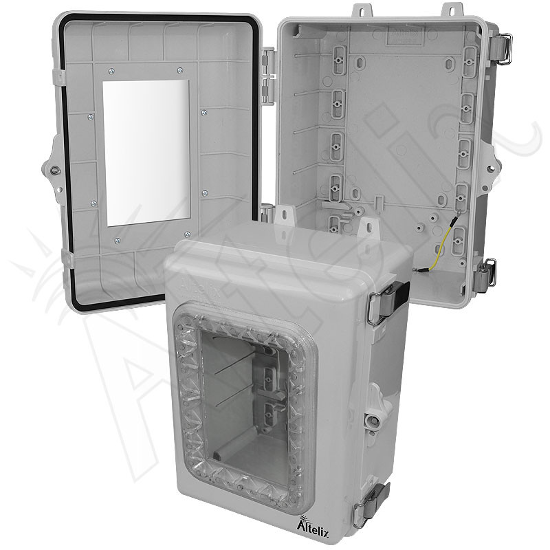 Altelix Windowed Enclosure - 12x9x7 Polycarbonate NEMA 4X