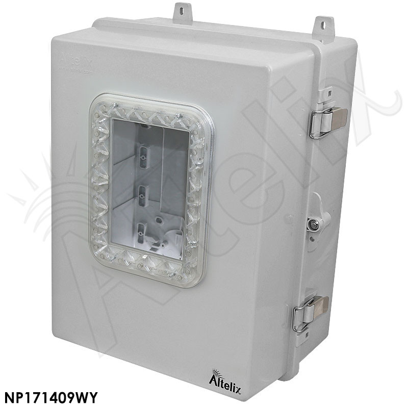 Altelix Windowed Enclosure - 17x14x9 Polycarbonate NEMA 4X