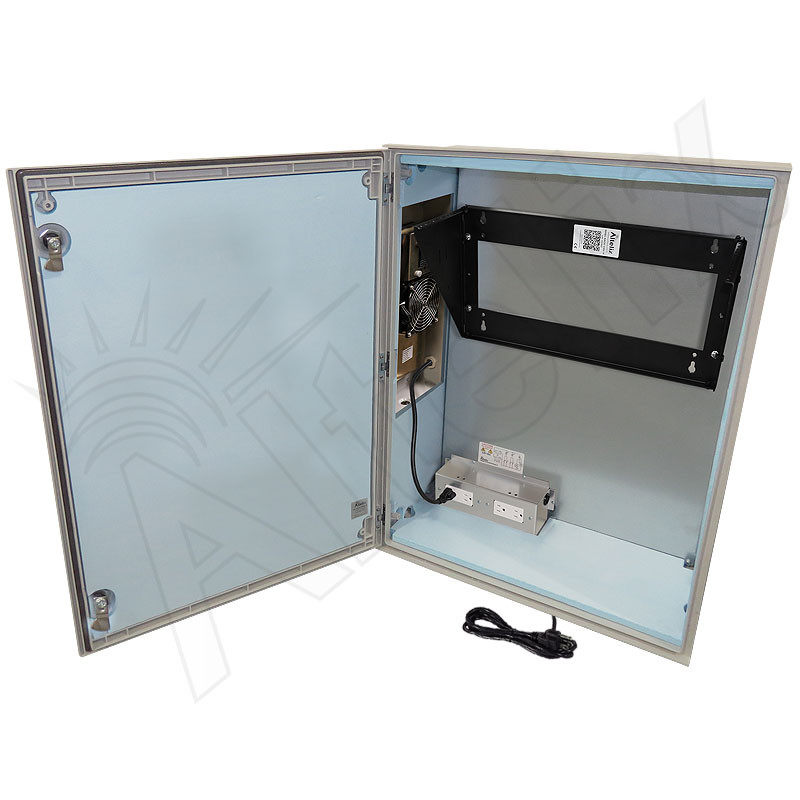 Altelix Air Conditioned Enclosure with Heat and Vertical 4U