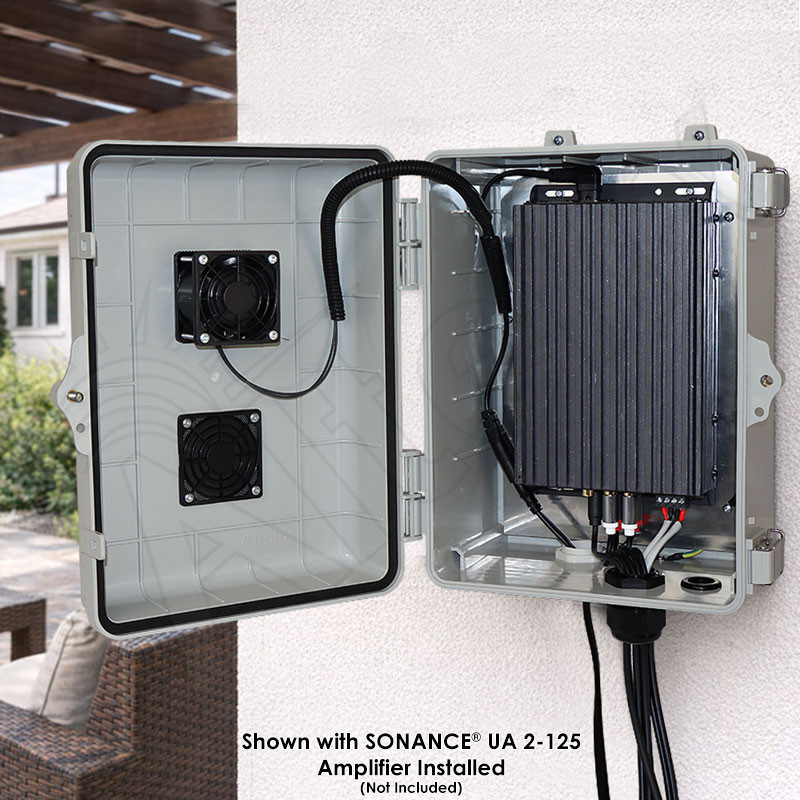 Altelix Weatherproof Enclosure for Sonance® UA Series Amplifiers