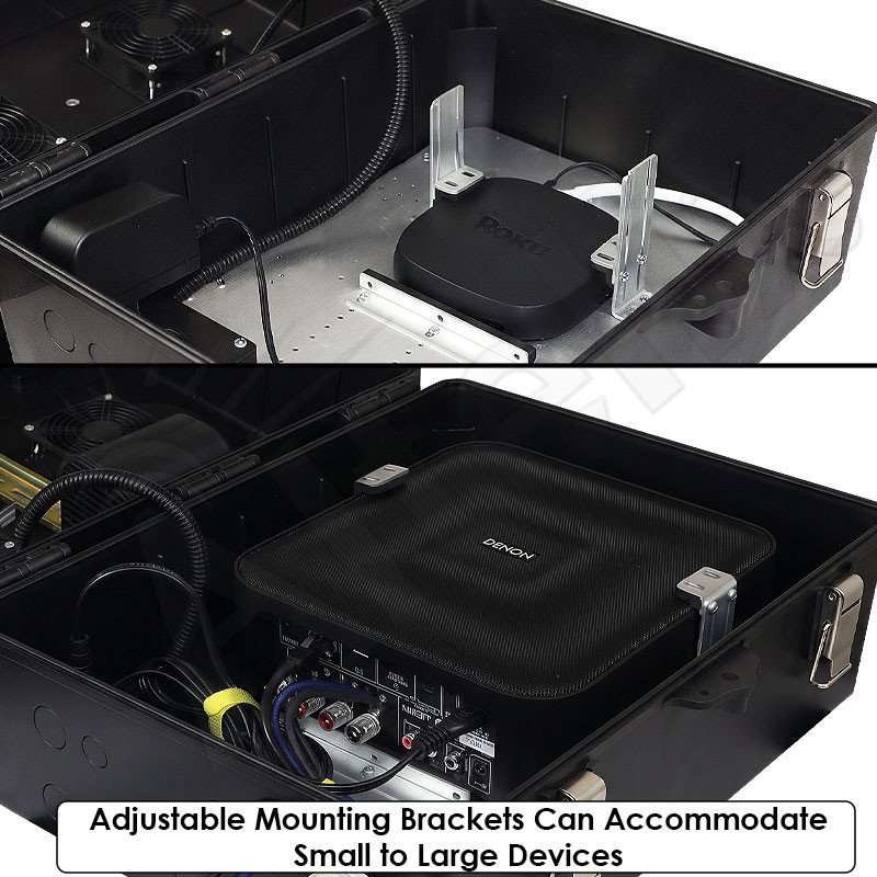Altelix Weatherproof Audio Video Enclosure with Universal