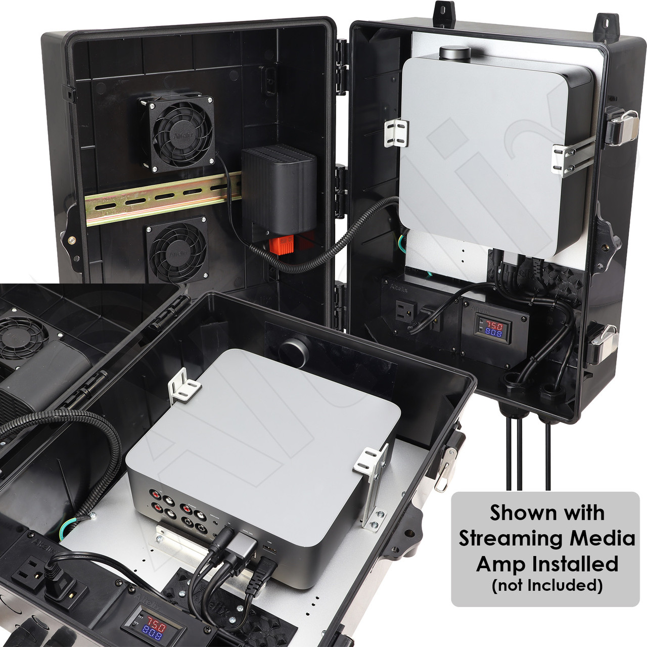 Altelix Weatherproof Audio Video Enclosure with Universal