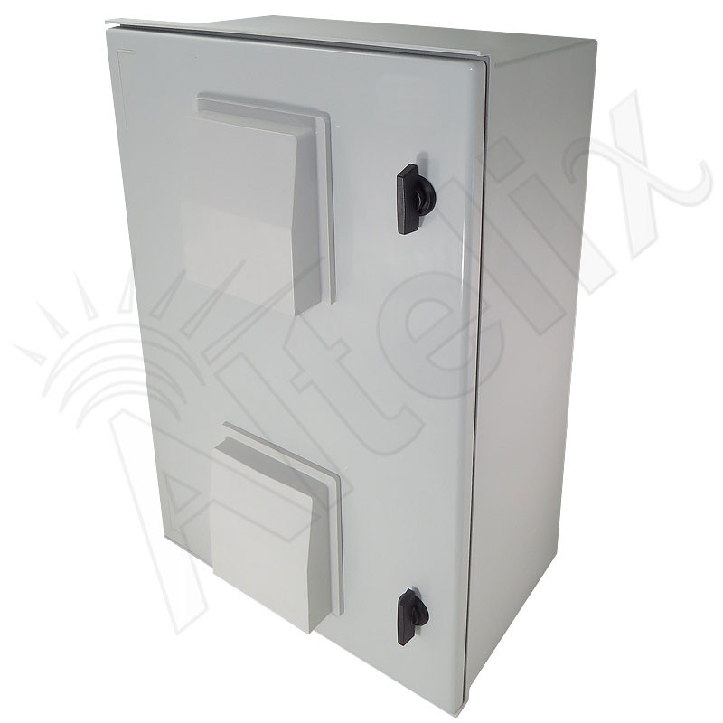Altelix 24x16x9 Vented Fiberglass Weatherproof NEMA Enclosure with