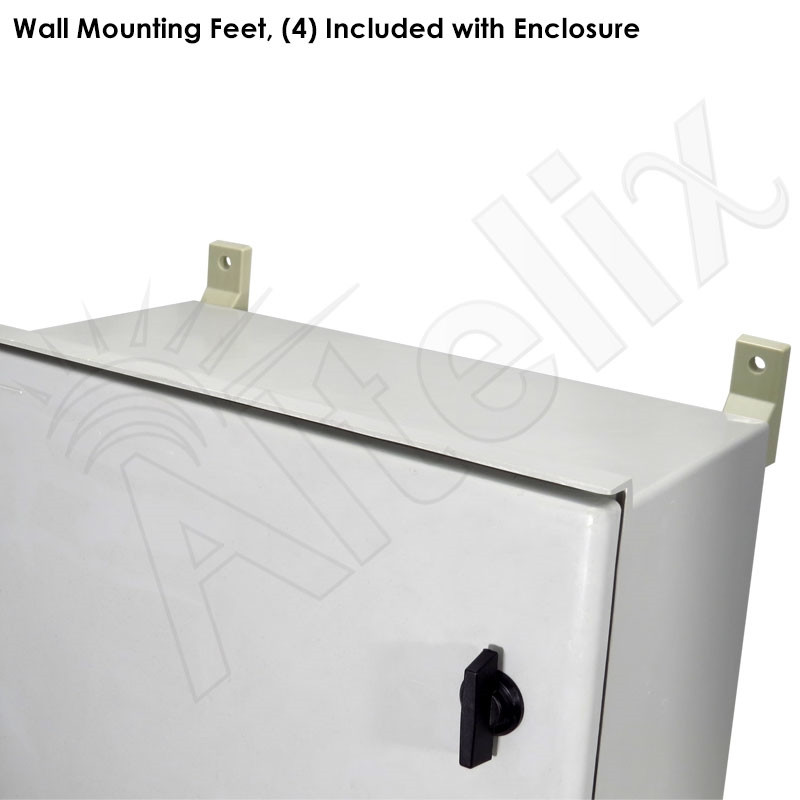 Altelix 24x16x9 Vented Fiberglass Weatherproof NEMA Enclosure with