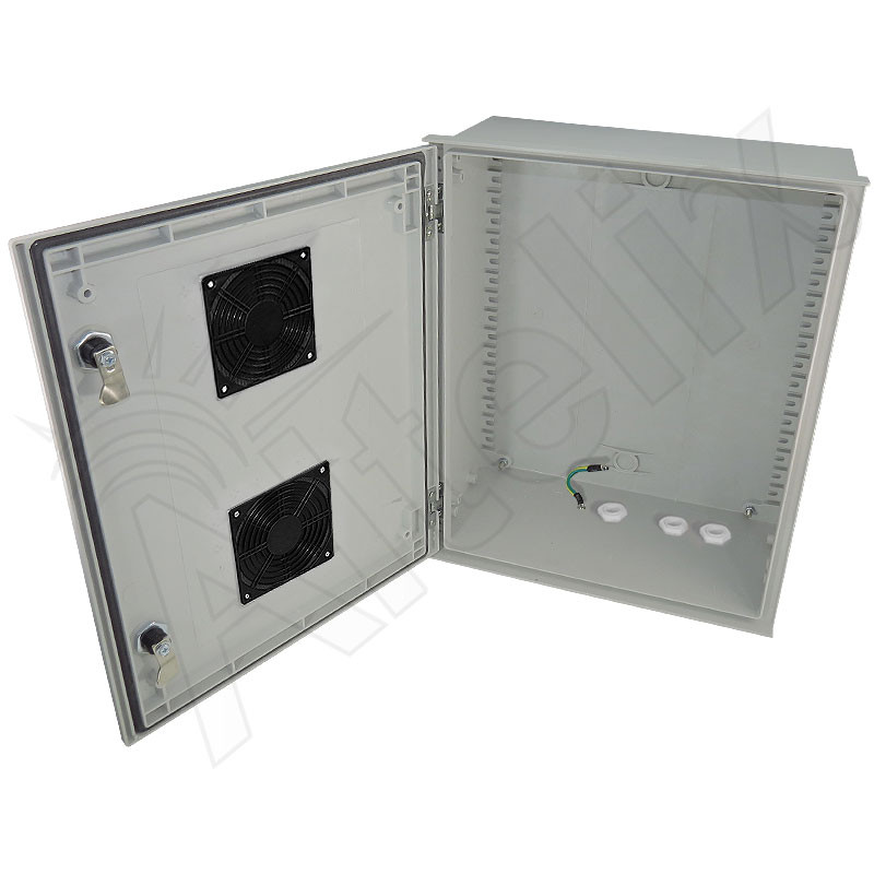 Altelix 20x16x8 Fiberglass Vented Weatherproof NEMA Enclosure