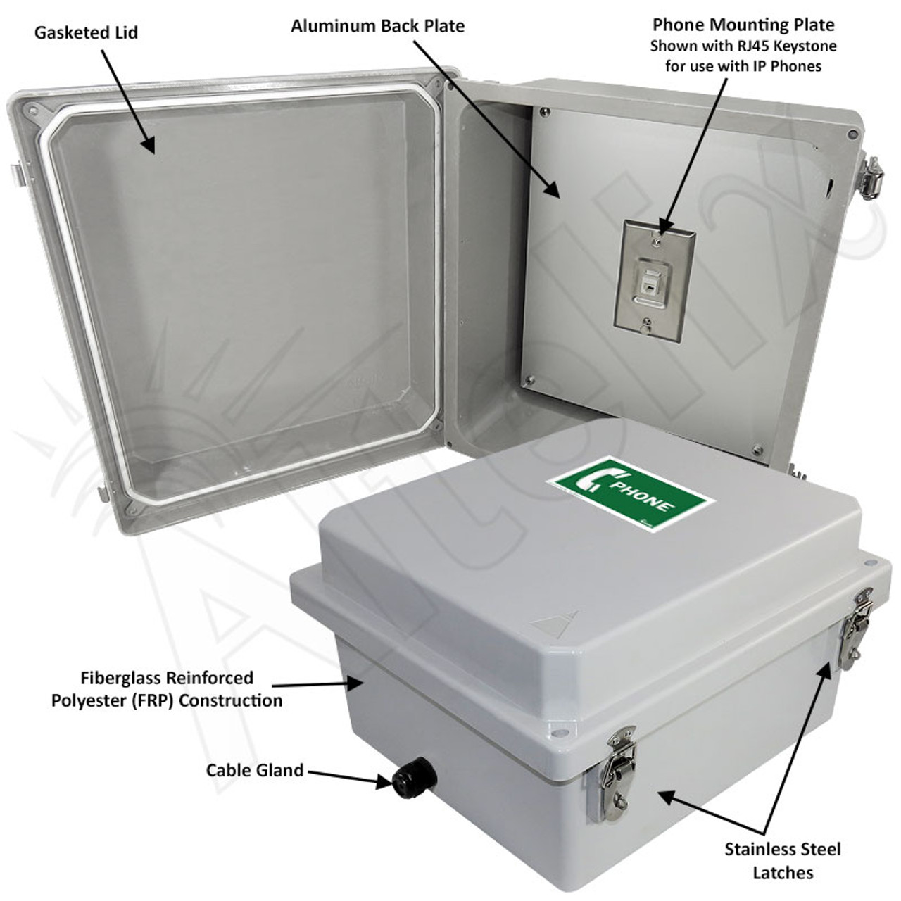 Outdoor Enclosures  NEMA Rated & Weatherproof Outdoor Box