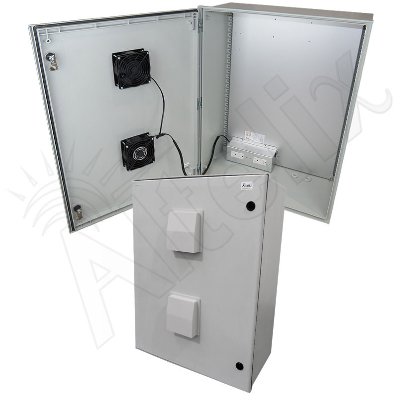 Altelix 32x24x12 Vented Fiberglass Weatherproof NEMA Enclosure