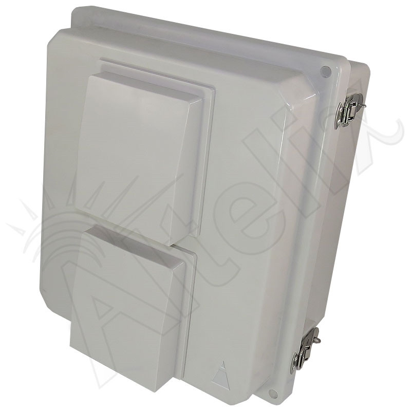 Altelix 14x12x8 Fiberglass Weatherproof Vented NEMA Enclosure