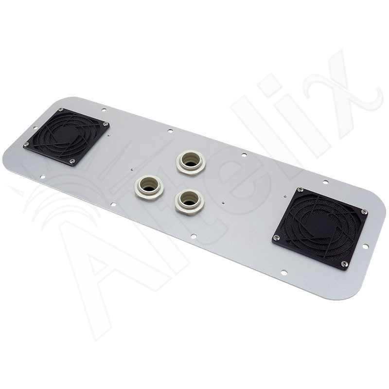 Vented Aluminum Access Panel for 20 Inch and Wider Enclosures