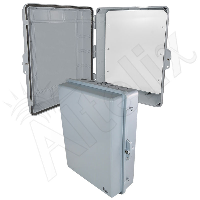 Altelix 17x14x6 Polycarbonate Outdoor NEMA Enclosure with No-Drill