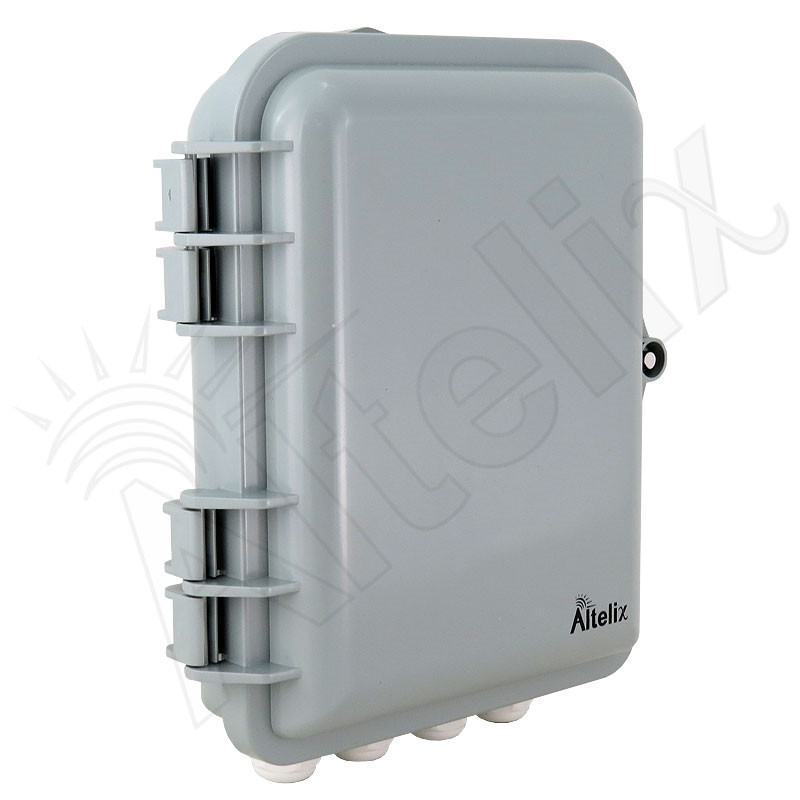 Altelix 9x8x3 IP66 NEMA 4X PC+ABS Weatherproof Utility Box with