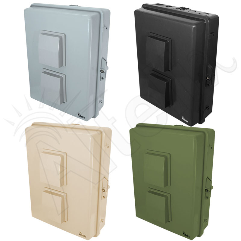 Altelix 17x14x6 Vented Polycarbonate + ABS Weatherproof NEMA