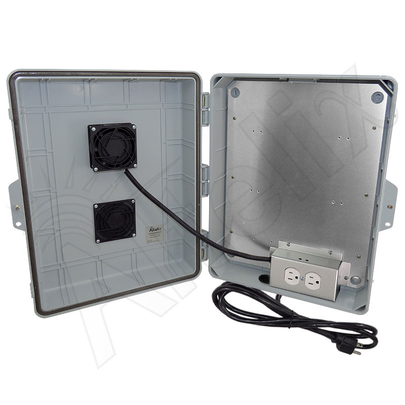 Altelix 17x14x6 Vented Polycarbonate + ABS Weatherproof NEMA