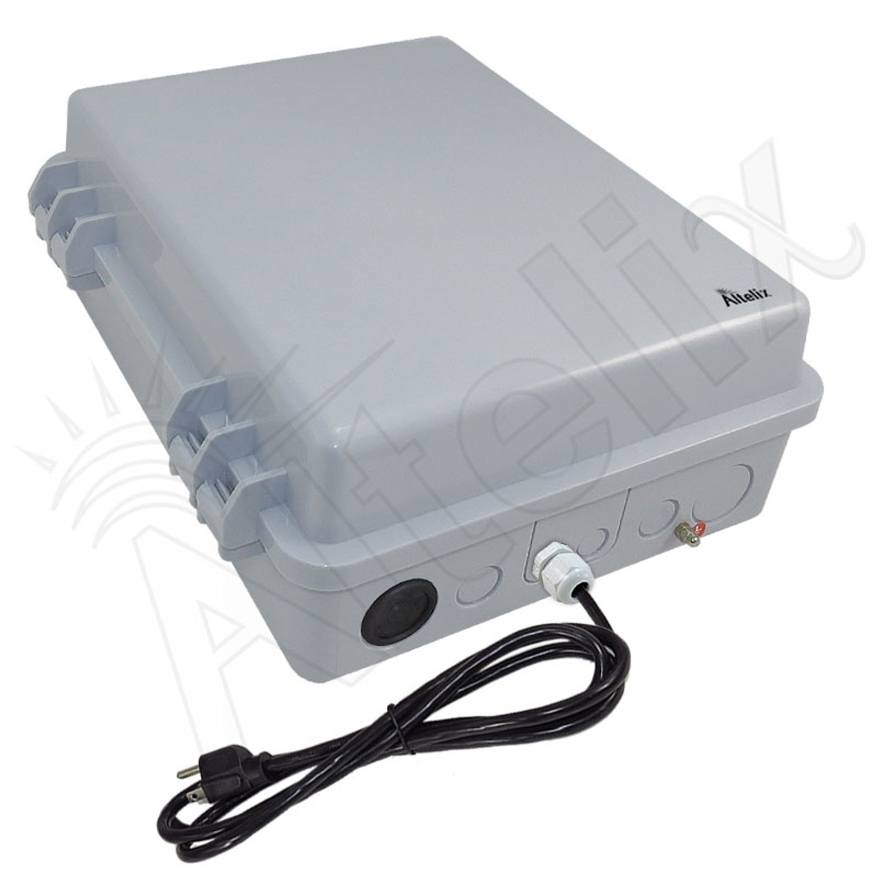 Altelix 12x9x7 PC+ABS Weatherproof Vented Utility Box NEMA Enclosure with  Hinged Door - Altelix