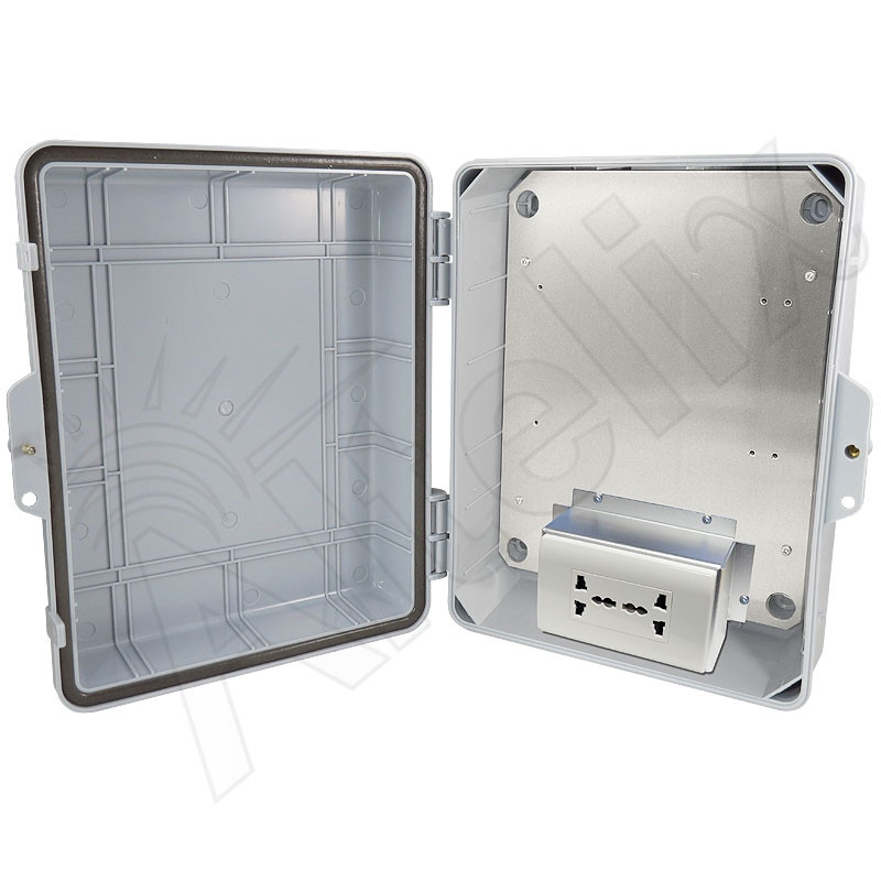 Altelix 14x11x5 NEMA Polycarbonate Enclosure with 100-240 VAC