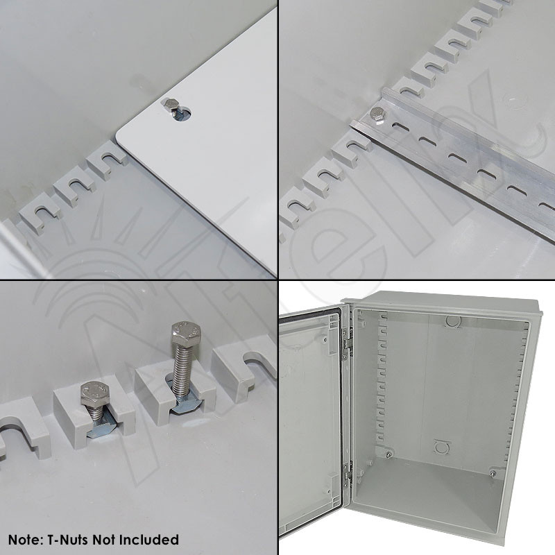 Altelix 32x24x12 NEMA 4X Fiberglass Weatherproof Enclosure - Altelix