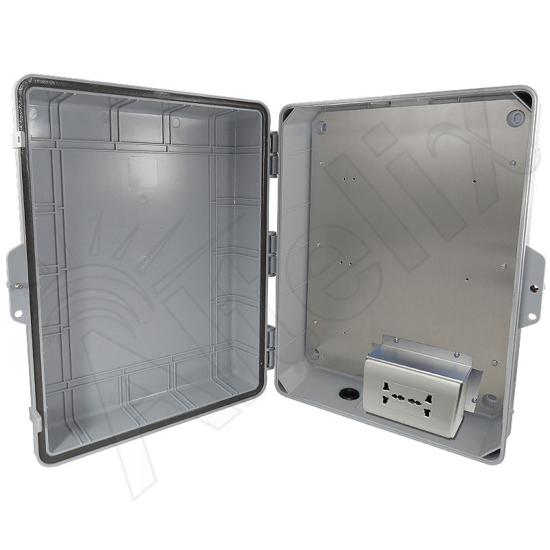 Altelix 17x14x6 NEMA Polycarbonate Enclosure with 100-240 VAC