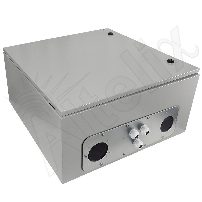 Altelix 24x24x12 Vented Steel Weatherproof NEMA Enclosure with