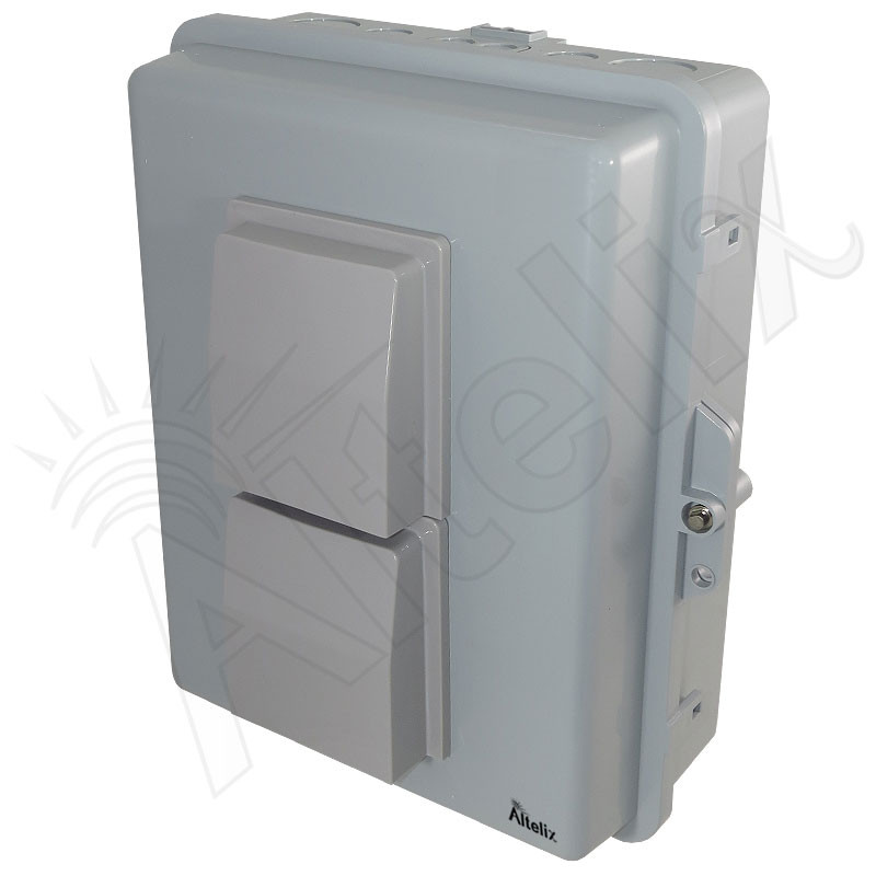 Altelix 14x11x5 NEMA Polycarbonate Weatherproof Vented Utility Box