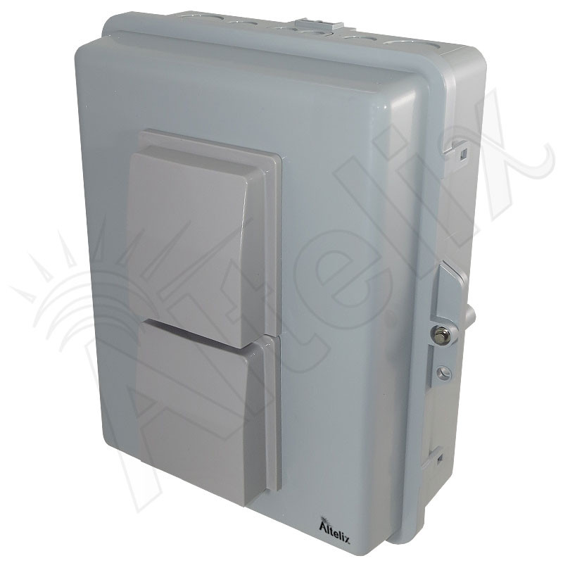 Altelix 14x11x5 Polycarbonate + ABS Vented Weatherproof NEMA