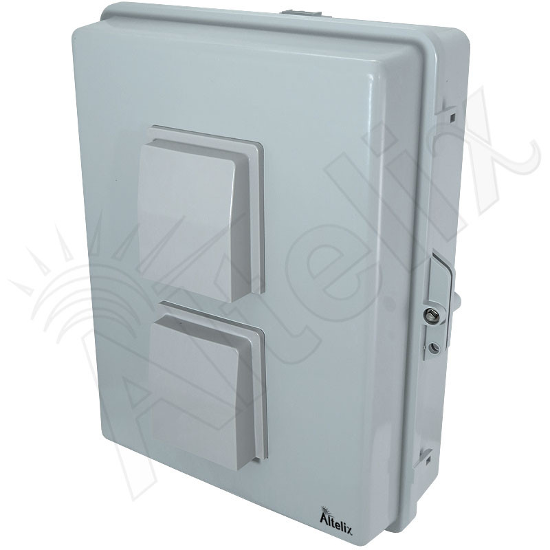 Altelix 17x14x6 PC + ABS Weatherproof Vented NEMA Enclosure with