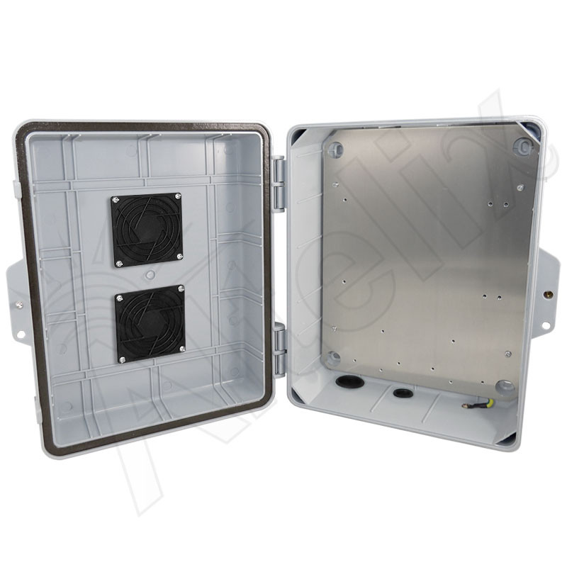 Altelix 14x11x5 NEMA Polycarbonate Vented Enclosure with Aluminum