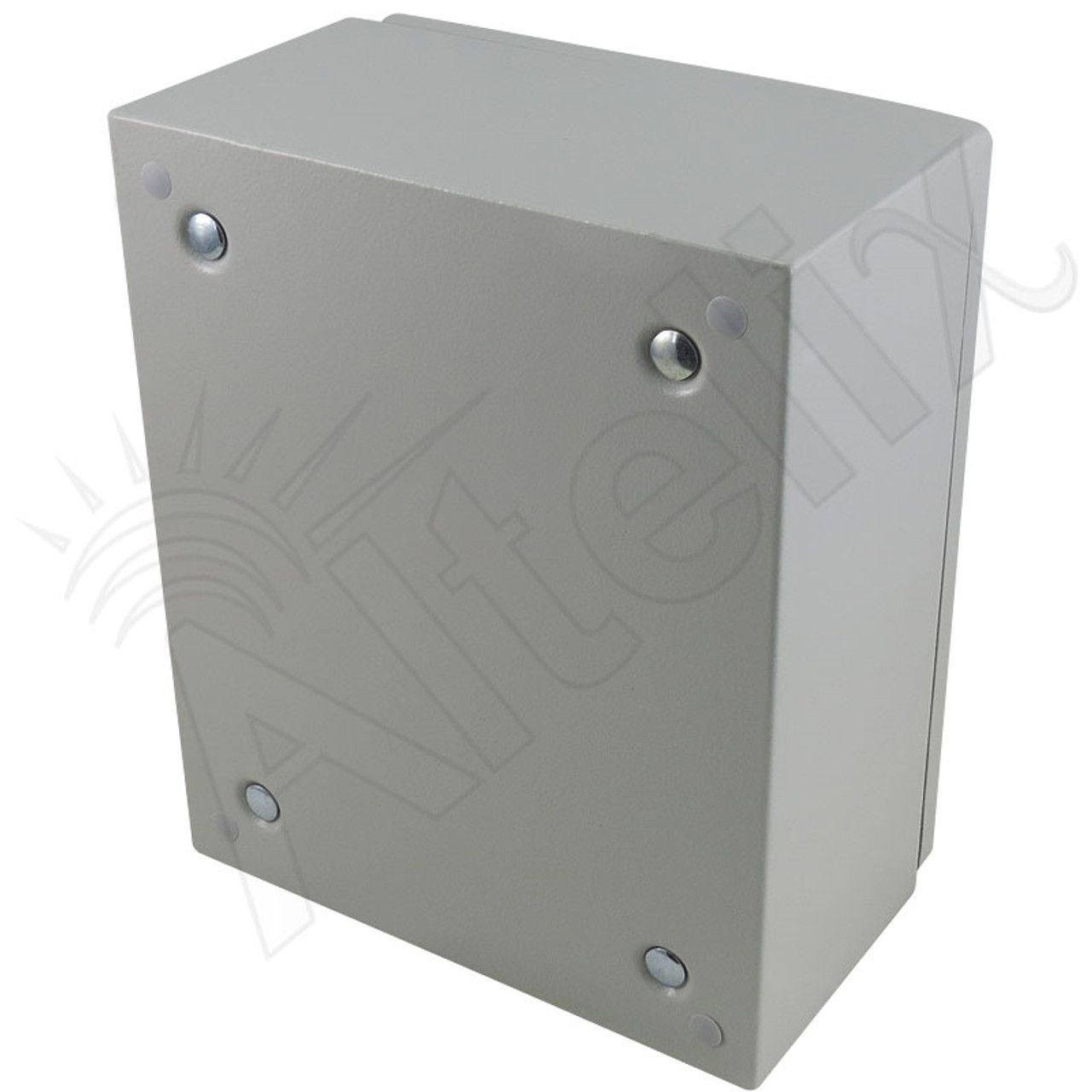 Altelix 12x10x6 Industrial DIN Rail NEMA 4X Steel Weatherproof Enclosure