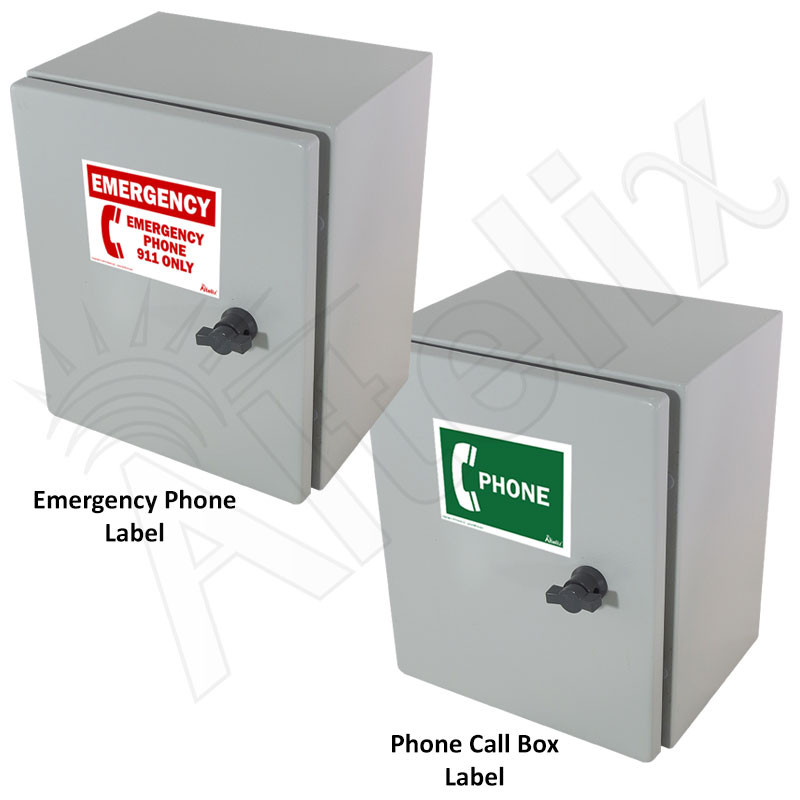 Altelix 12x10x6 Steel Outdoor Weatherproof NEMA 4X Phone Call Box