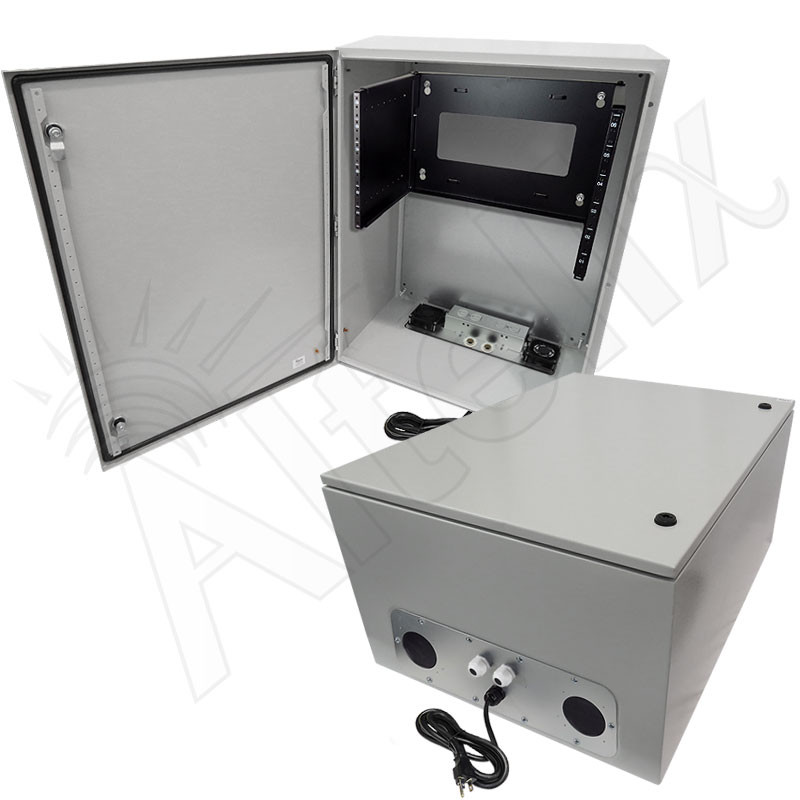 Altelix 32x24x16 120VAC 20A Steel NEMA Enclosure for UPS Power