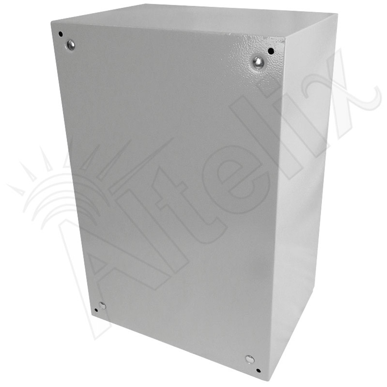 Altelix 24x16x12 Steel Weatherproof NEMA Enclosure with Dual Cooling Fans,  120 VAC Outlets and Power Cord