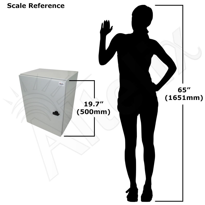 ウェルボックス Altelix 20x16x12 NEMA 4X Steel Weatherproof Enclosure with 120 VAC