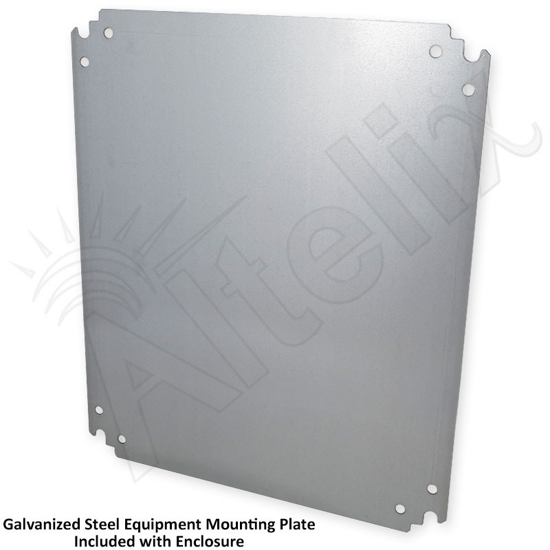 Altelix 20x16x12 Vented Steel Weatherproof NEMA Enclosure with