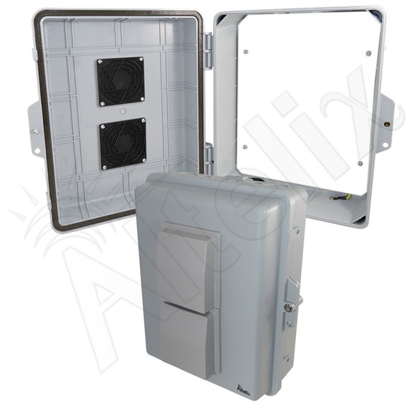 Altelix 14x11x5 Polycarbonate Indoor/Outdoor Enclosure with No