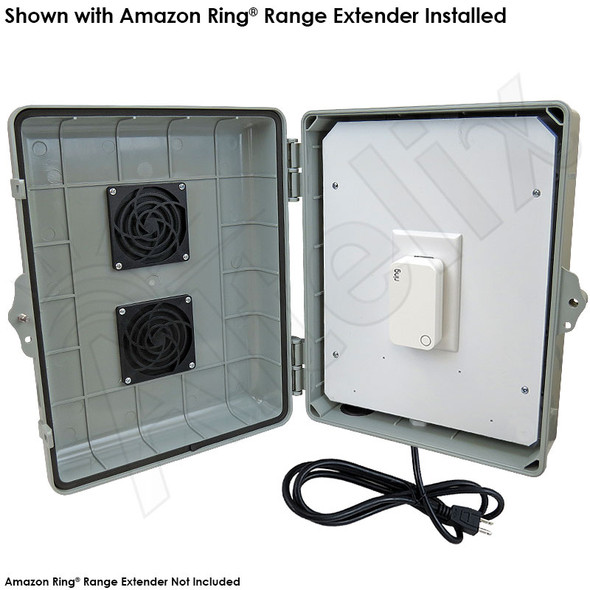 Altelix Weatherproof Vented Enclosure  for Amazon Ring® Alarm Range Extender
