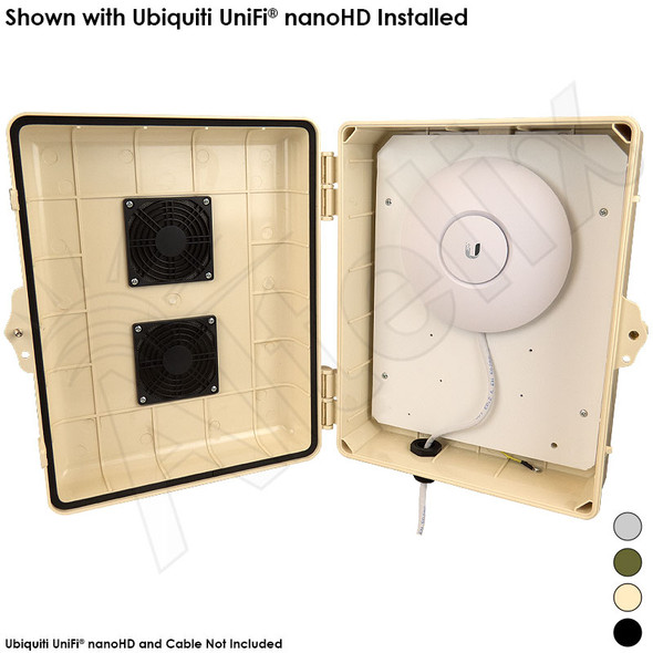 Altelix Vented Weatherproof Enclosure for Ubiquiti UniFi® nanoHD Access Point