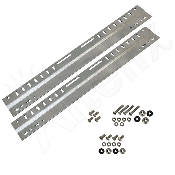 Heavy Duty Galvanized Steel Flange Wall Mount Kit for Altelix NFC322412, NS242412, NS242416, NS242424, NS282416, NS282424 & NS322416 Series NEMA Enclosures
