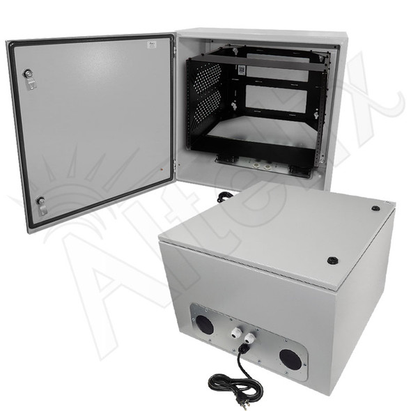 Altelix 24x24x16 120VAC 20A Steel NEMA 4X Enclosure for UPS Power