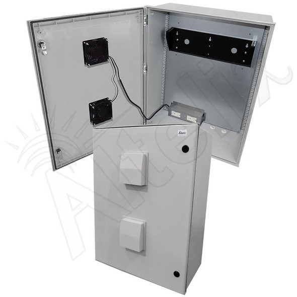 WALL RACK｜DUENDE 6U LINIER® Fixed Wall Mount Cabinet - Solid Door - Kendall