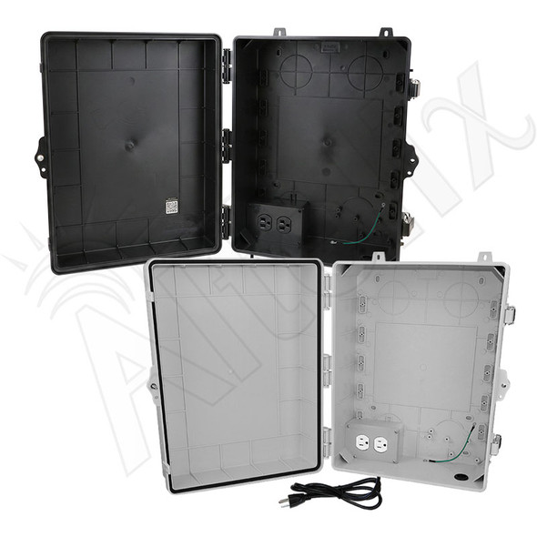 Altelix 17x14x7 NEMA 4X Polycarbonate Outdoor Enclosure