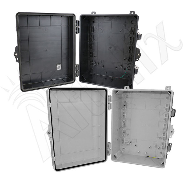 Altelix 14x11x7 Polycarbonate + ABS NEMA 4X RF Transparent Outdoor WiFi Enclosure