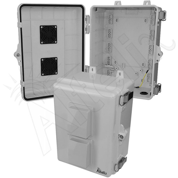 Altelix 12x9x7 NEMA 4X Polycarbonate Outdoor Enclosure