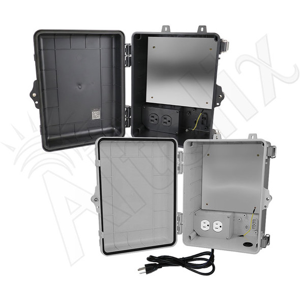 アリス ／I-X BOX 11DISCS Altelix 12x9x7 NEMA 4X Polycarbonate Enclosure with 120 VAC
