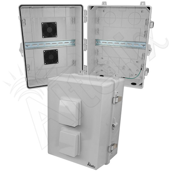 エターナルエレガンスボックス　セット Altelix 17x14x9 Polycarbonate Vented Outdoor Enclosure