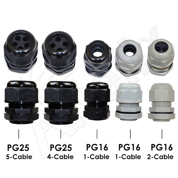 Altelix Waterproof Cable Glands - PG16 and PG25